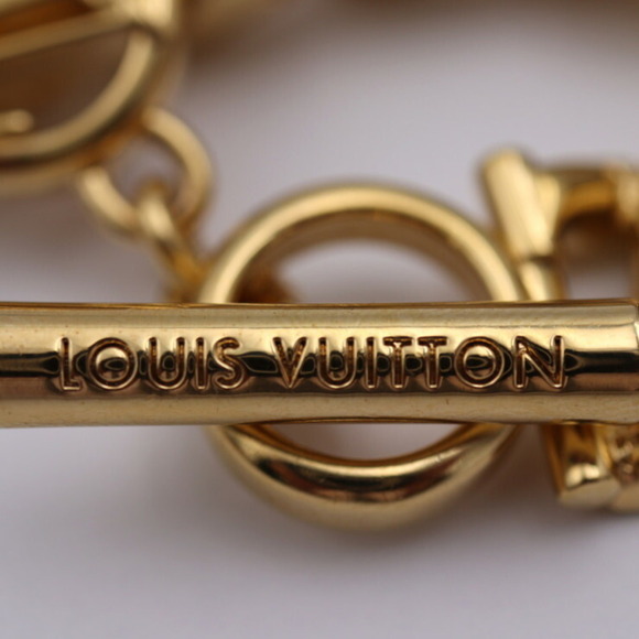 LOUIS VUITTON Brown Monogram Charm Bracelet - Picture 9 of 10